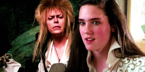 Custom image of David Bowie as the Goblin King and Jennifer Connelly in Labyrinth