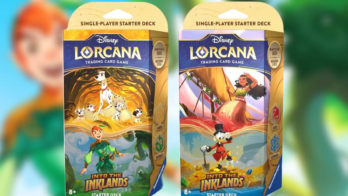 disney lorcana into the inklands starter decks Amazon.com: Ravensburger Disney Lorcana TCG: Whispers in The Well  Single-Player Deck - Sapphire & Steel - Engaging Gameplay - Over 200  Original Disney Artworks main image 0