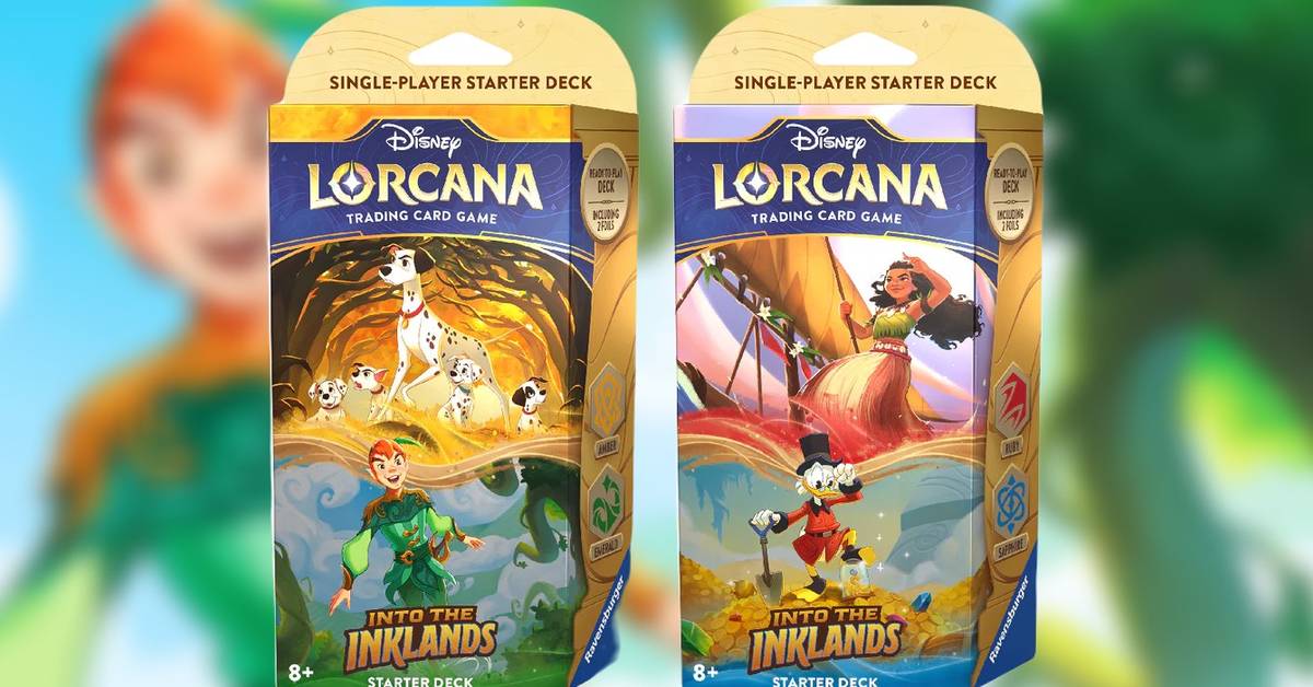 Disney Lorcana: Into the Inklands Starter Decks Review Disney Lorcana: Into the Inklands Starter Decks Review