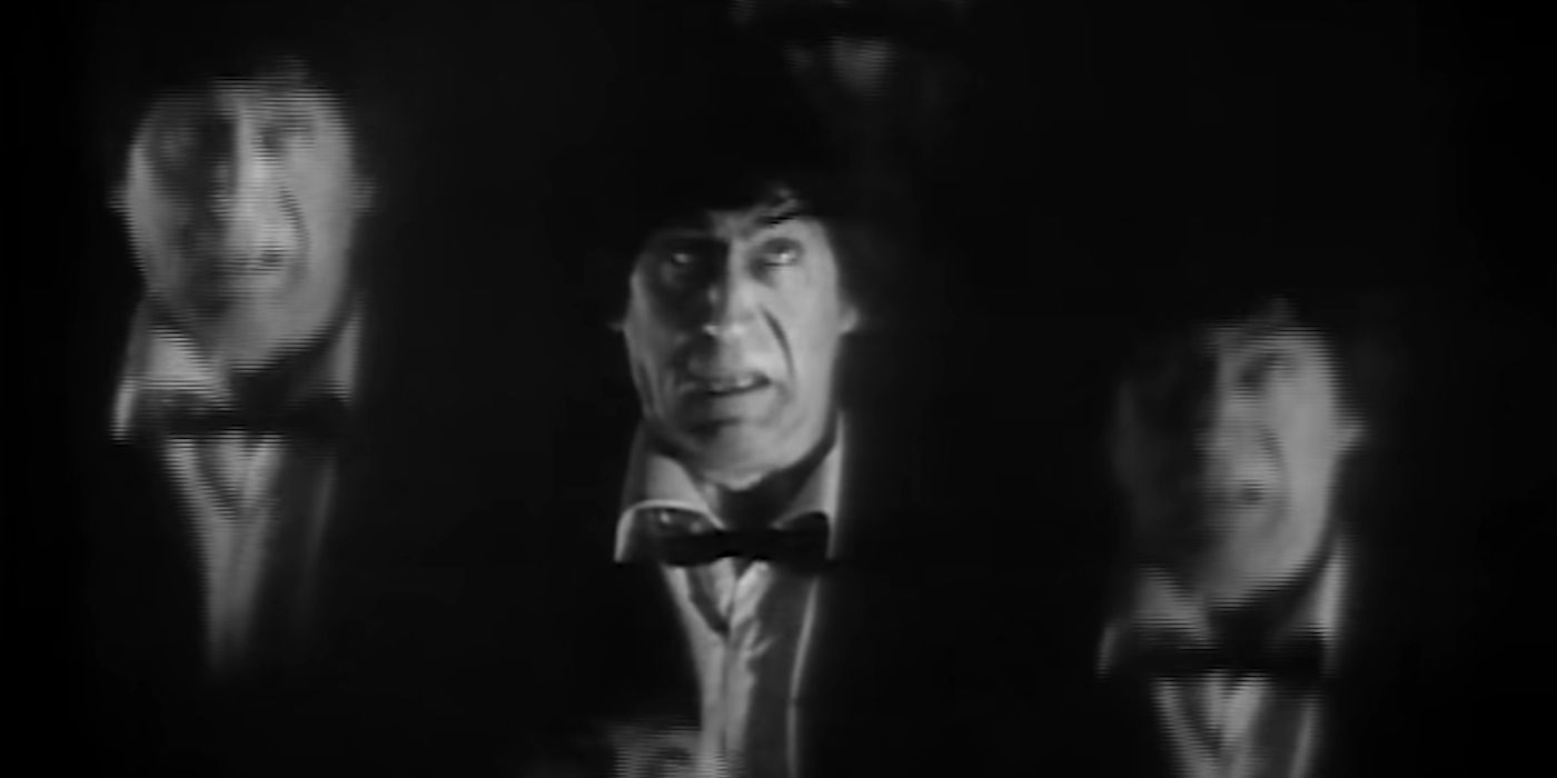 The Second Doctor (Patrick Troughton) regenerates in Doctor Who