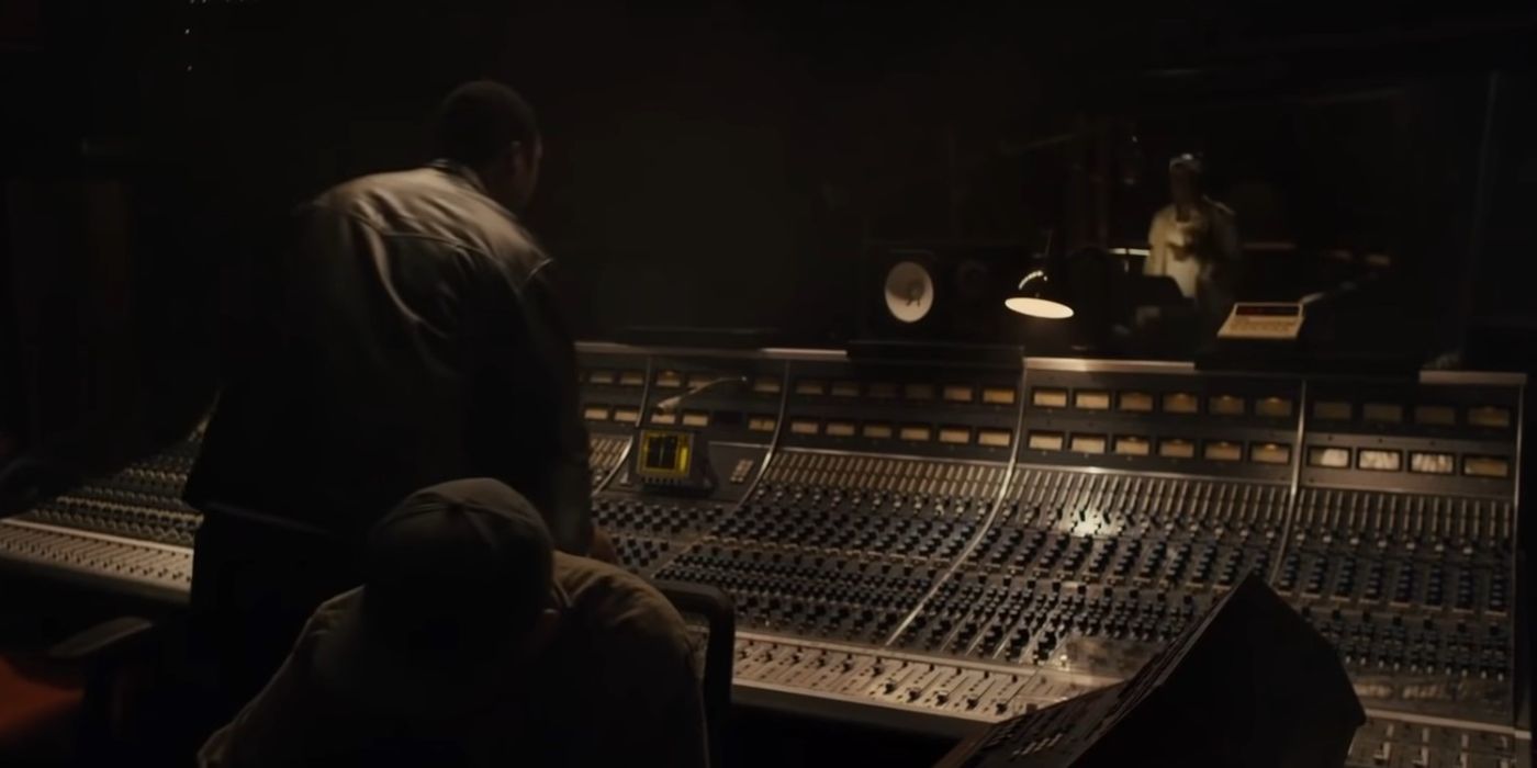 How Two Actors Played Tupac In The Straight Outta Compton Recording Scene
