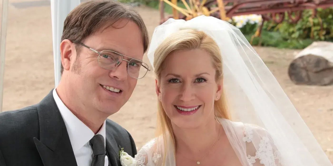 Dwight and Angela wedding on The Office