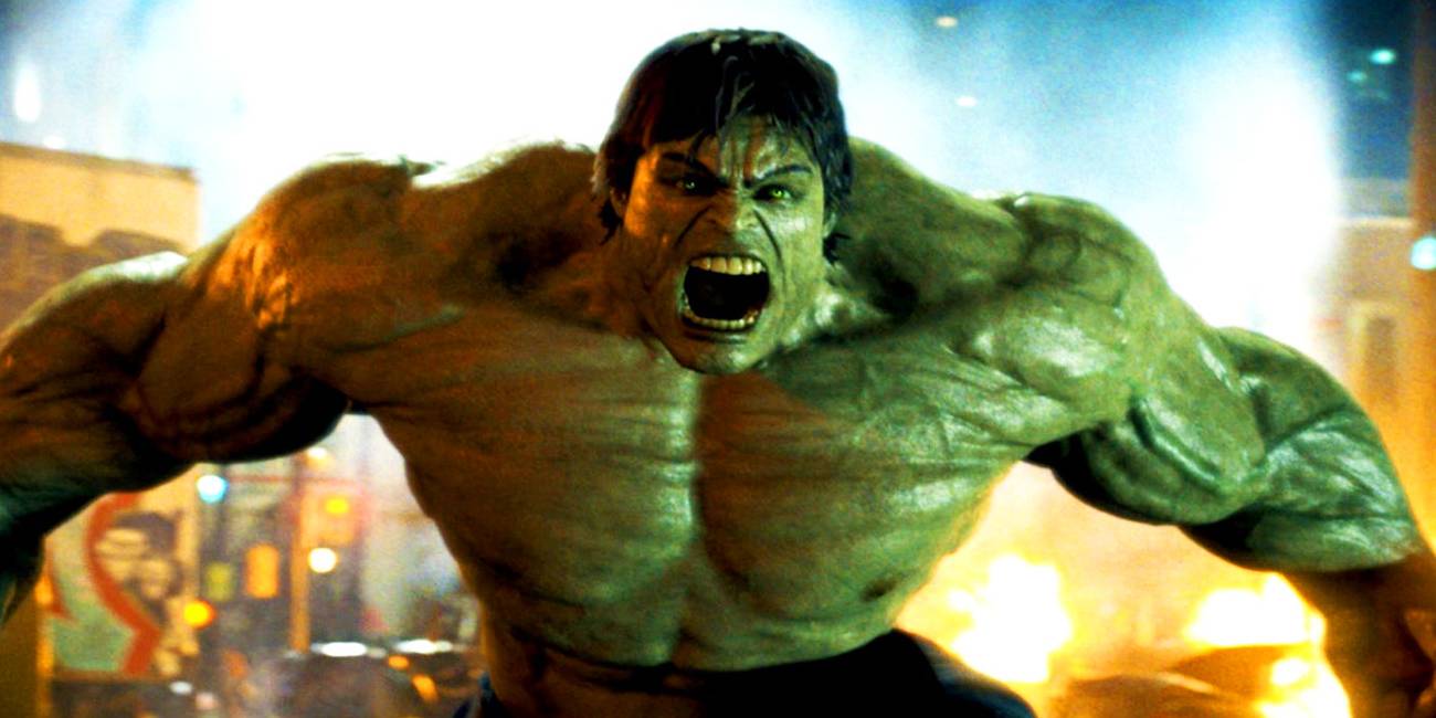 Edward Norton's Hulk roars in 2008's The Incredible Hulk