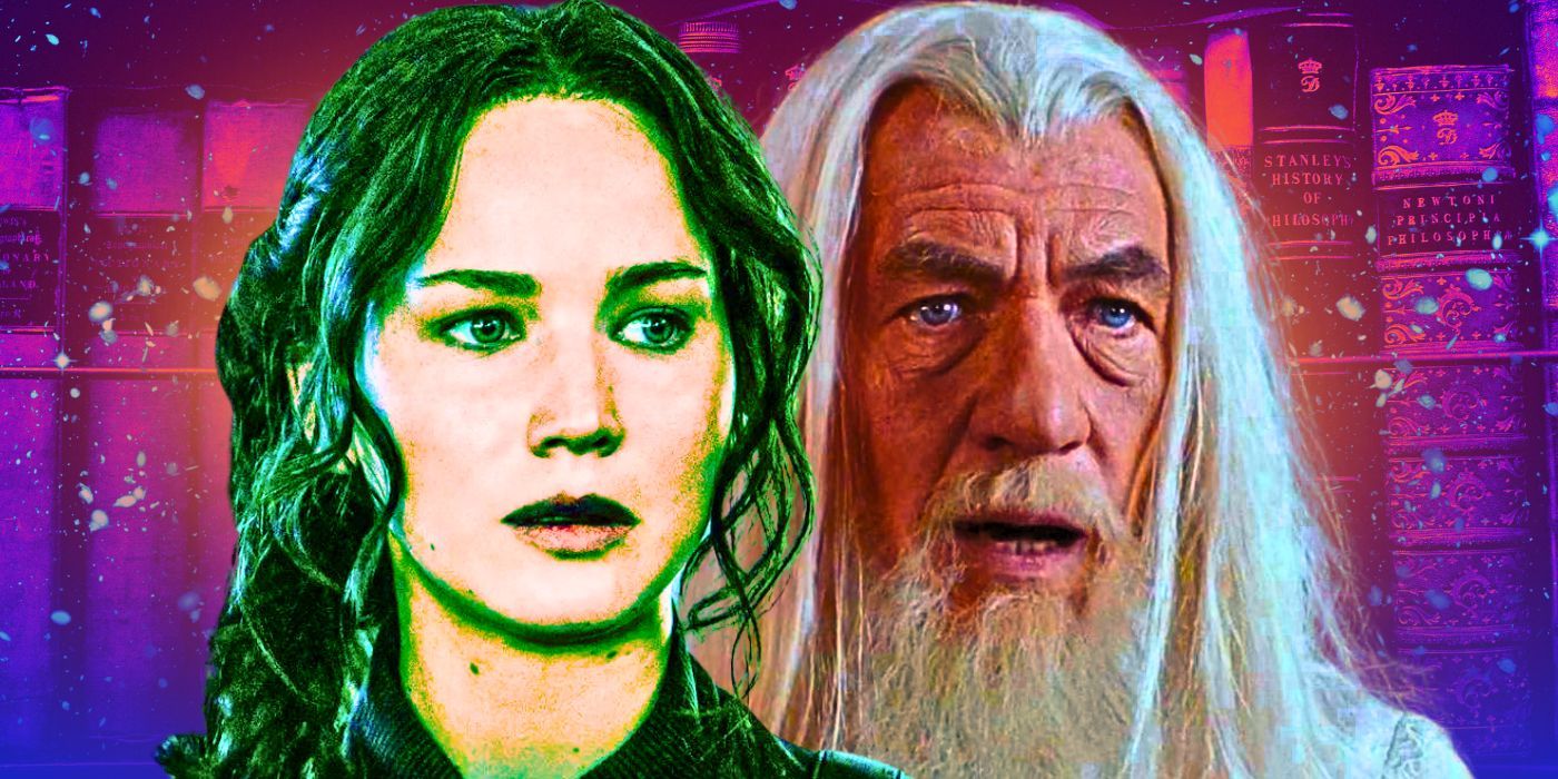 hunger games jennifer lawrence lord of the rings ian mckellen