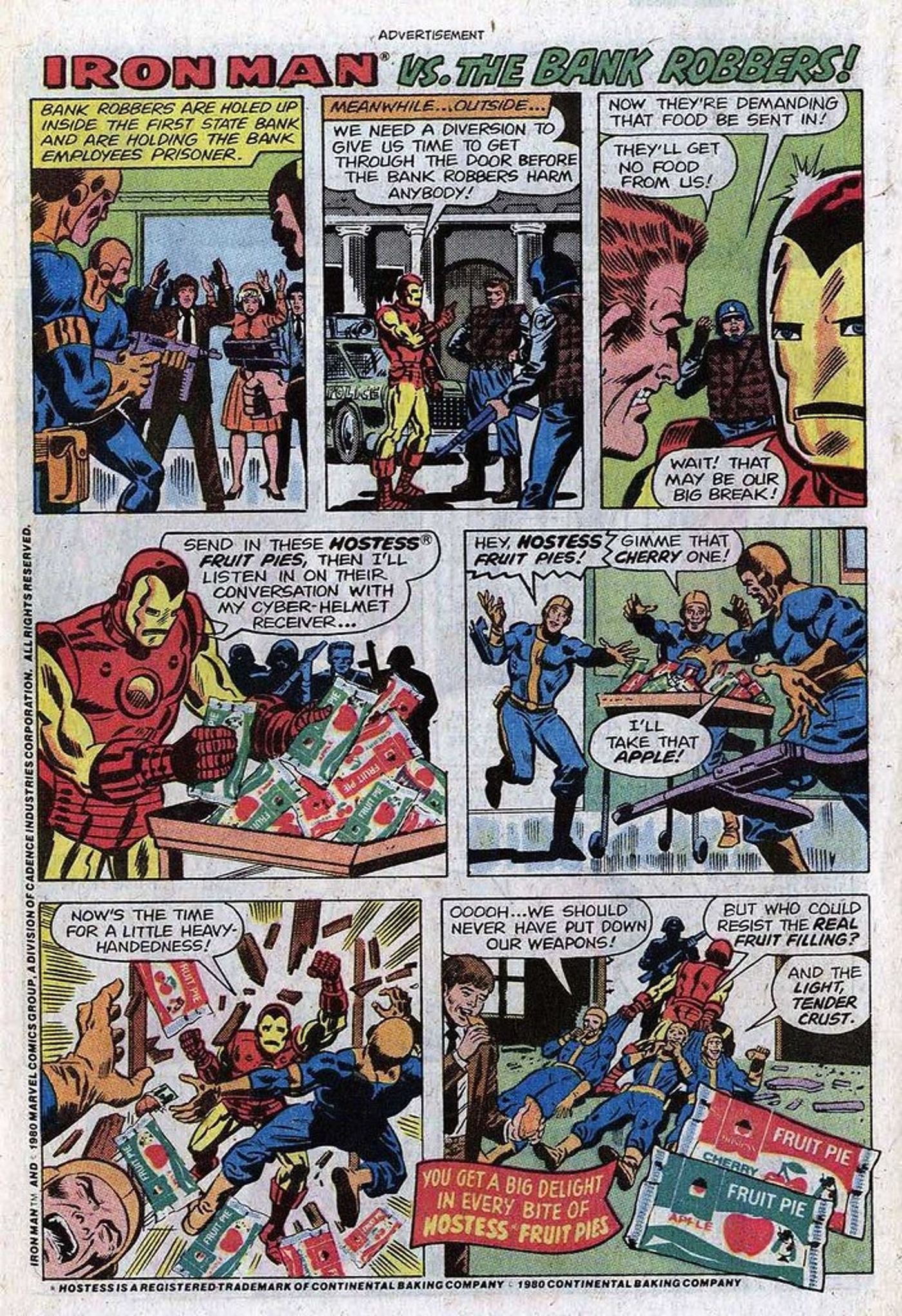 10 Most Infamous Marvel Ads Using Heroes To Sell Hostess Desserts