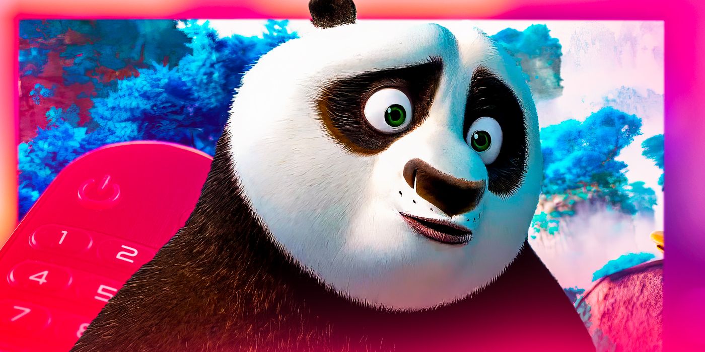 Кастомное изображение Джека Блэка в роли По из Kung Fu Panda 4