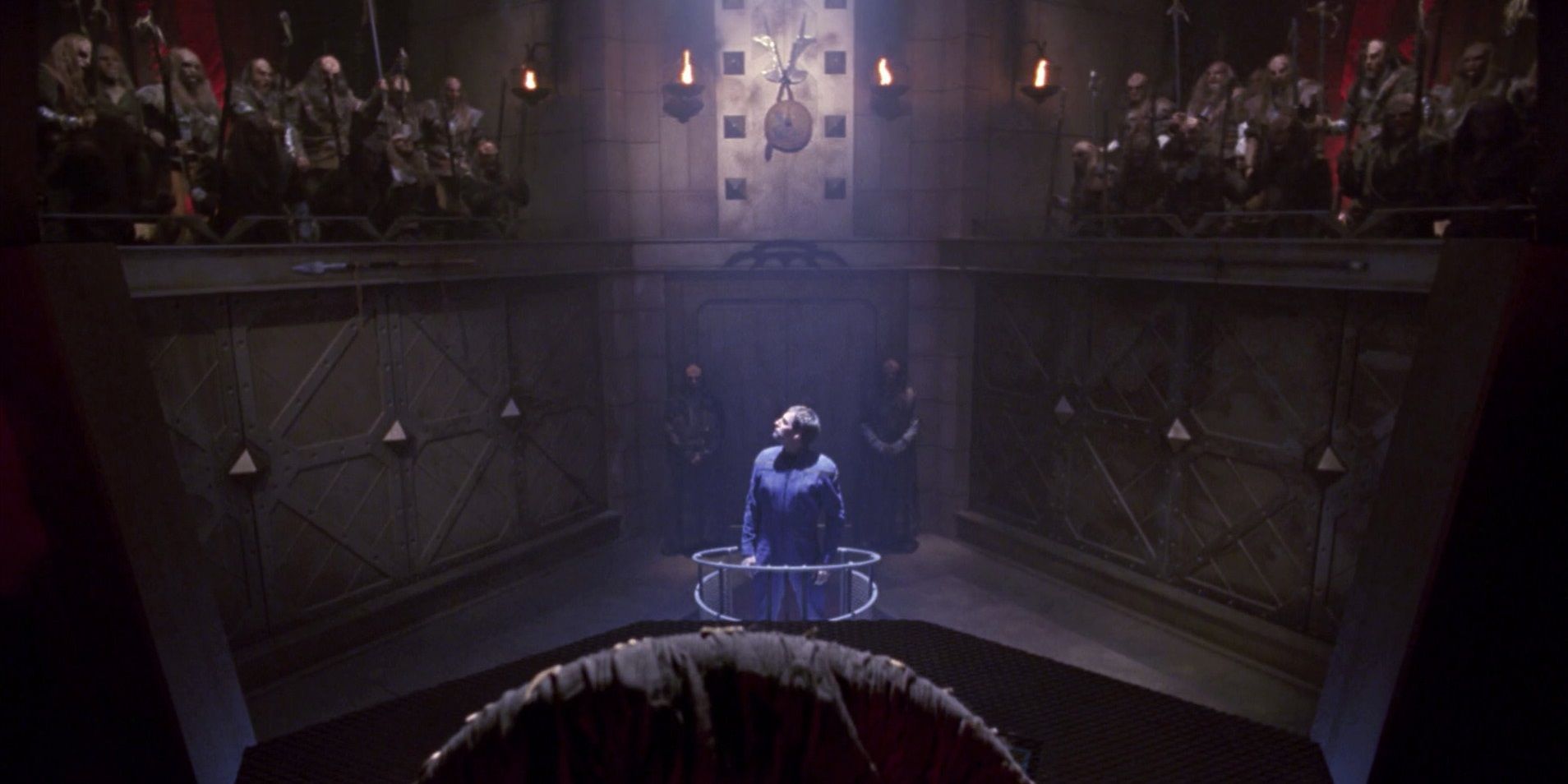 Star Trek: Enterprise. Judgment. Klingon tribunal. Scott Bakula as Captain Jonathan Archer.