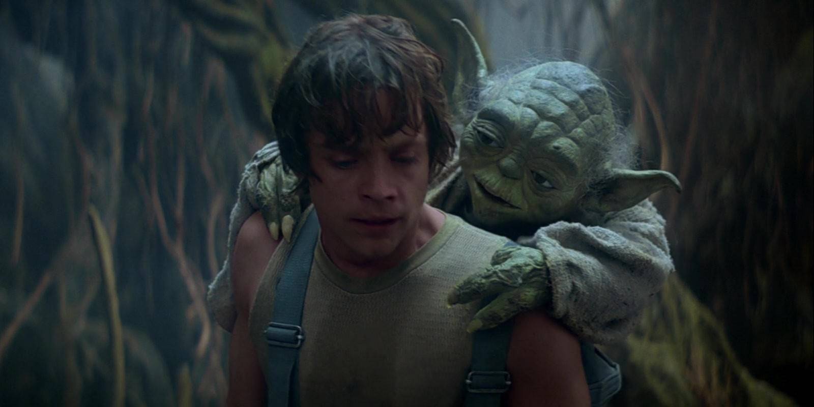 Star Wars: El Poder Del Jedi De 12" Luke Skywalker Y Yoda