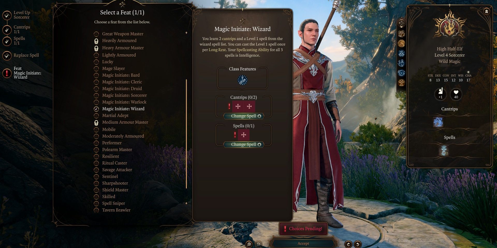 10 Best Feats For Sorcerers In Baldur's Gate 3
