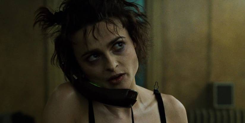 Helena Bonham Carter в роли Марлы по телефону в фильме "Fight Club"