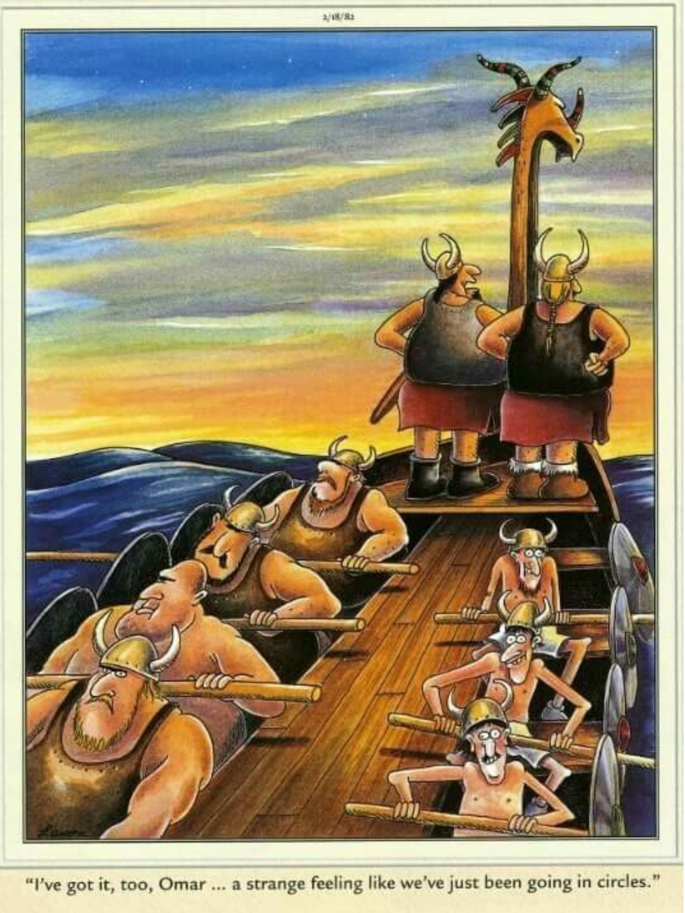 10 Funniest Far Side Comics That Prove It's Obsessed with Vikings