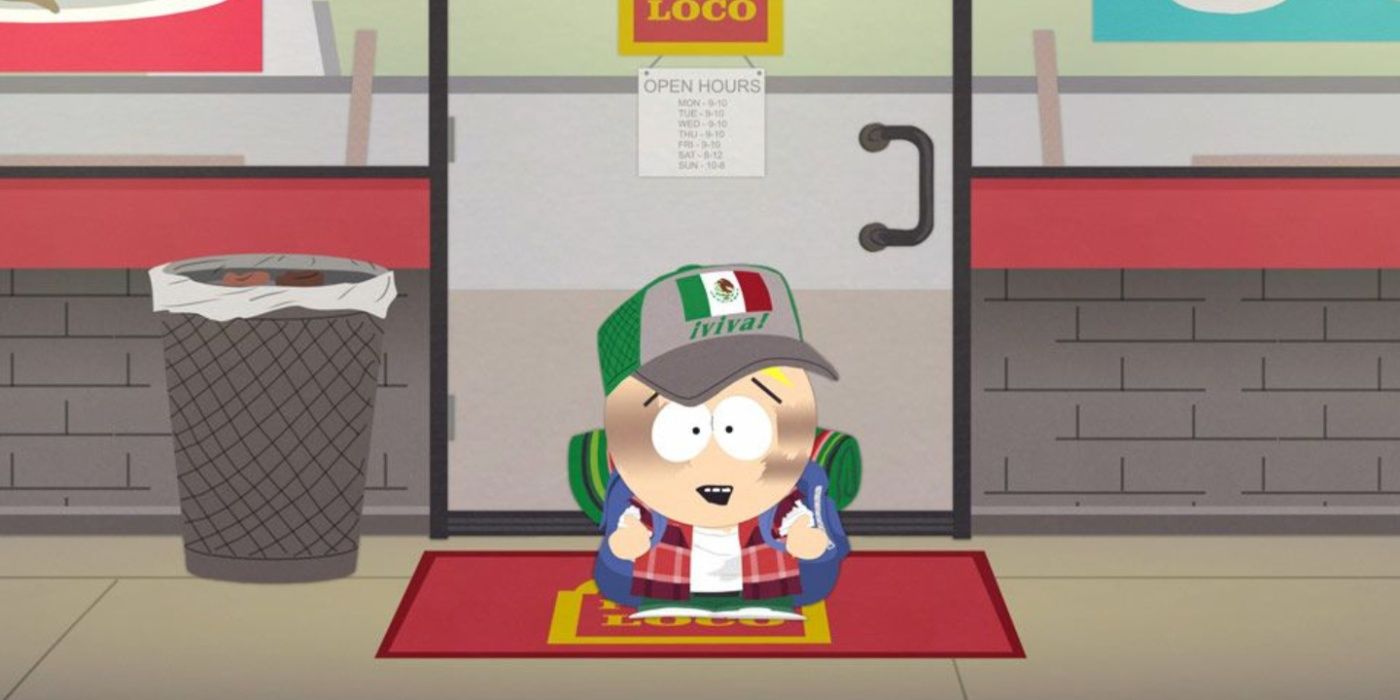Mantequillas South Park Anime