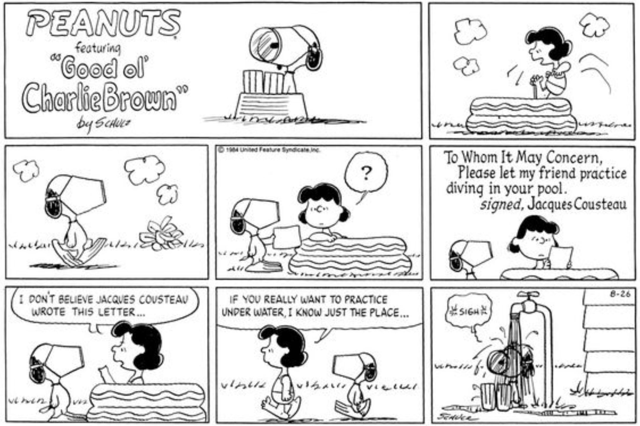 Snoopy e Lucy Peanuts