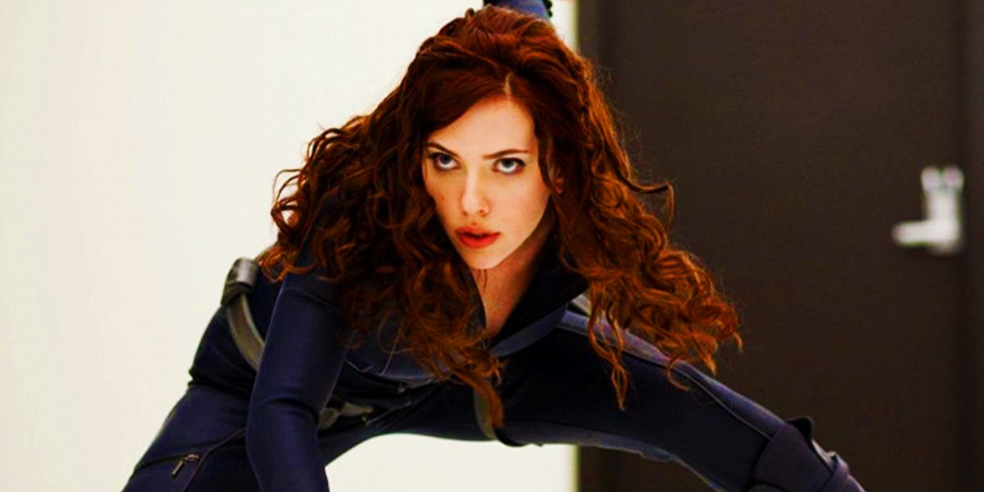 Natasha Romanoff in "Iron Man 2"
