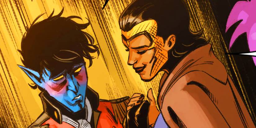 Nightcrawler with Stacy X in Marvel Comics