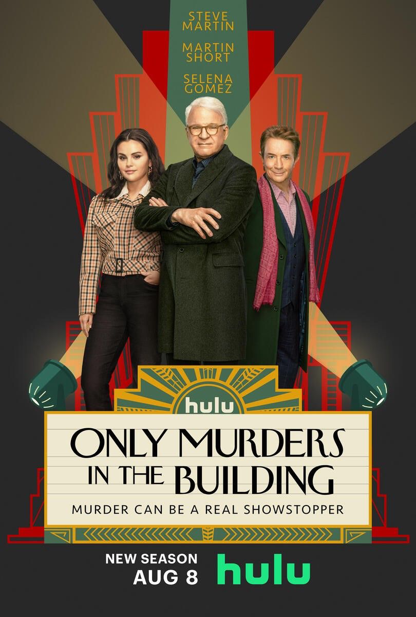 Póster de la tercera temporada de Only Murders In the Building