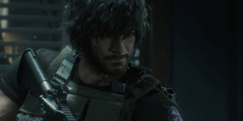 Carlos Oliveira ready to head into battle in the Resident Evil 3 remake