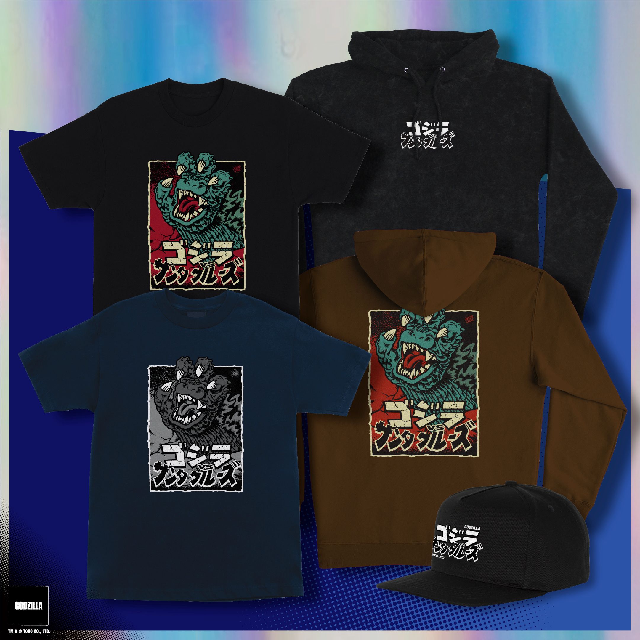 Santa Cruz Skateboards Reveals Godzilla 70th Anniversary Collaboration