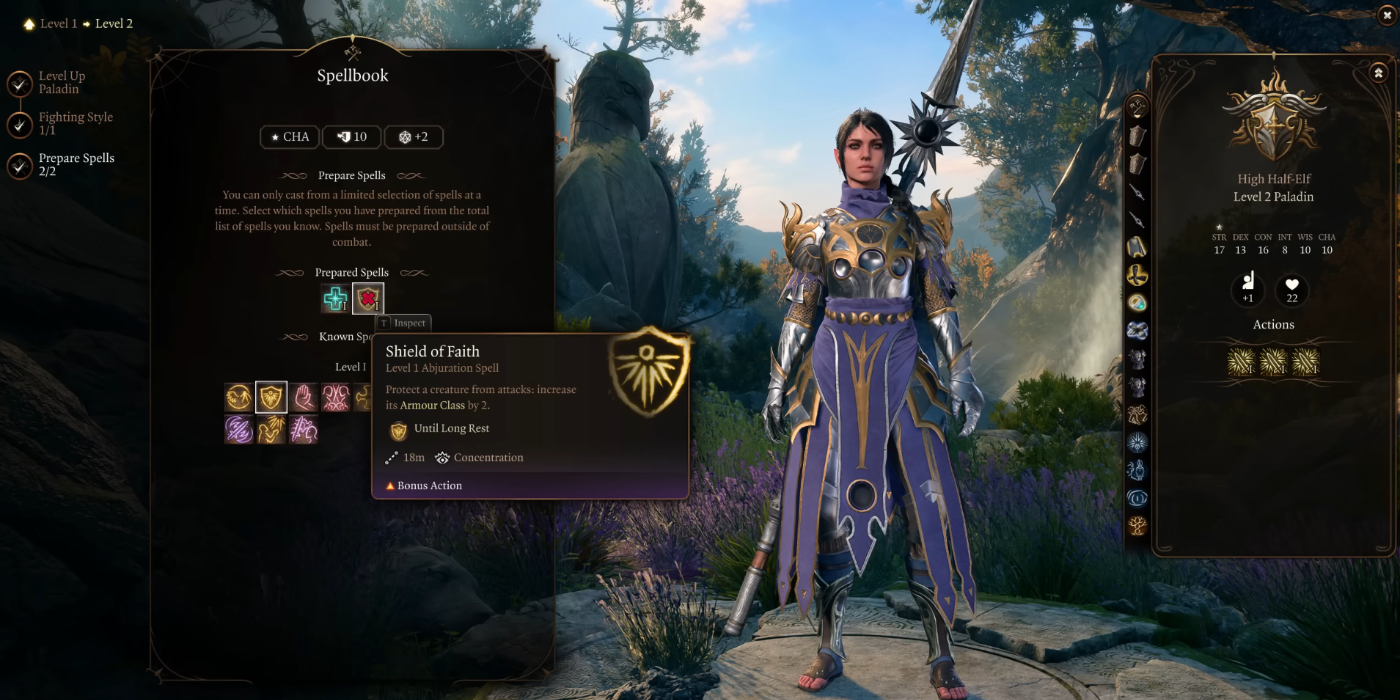 Baldur's Gate 3: How To Build A Dark Justiciar Shadowheart