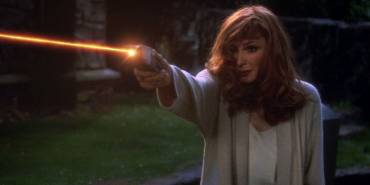 Gates McFadden's Reaction To Crusher's Star Trek TNG Ghost Love Story ...