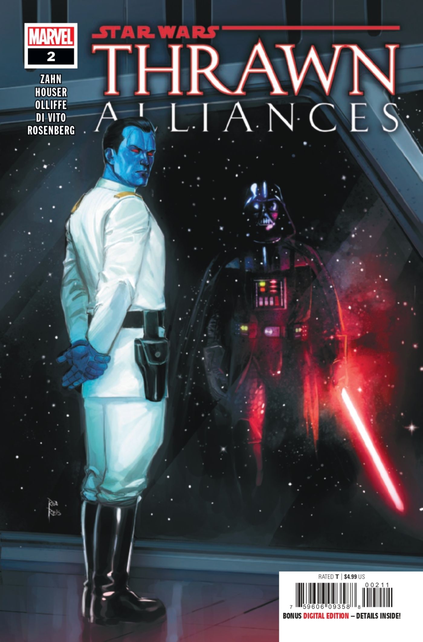 A capa de Star Wars: Thrawn - Alianças #2.