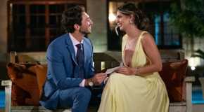 The Bachelor's Joey Graziadei and Kelsey Anderson Sitting Together