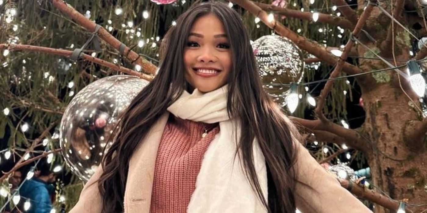 The Bachelor Season 28 Contestant Jenn Tran In A Winter Scene.