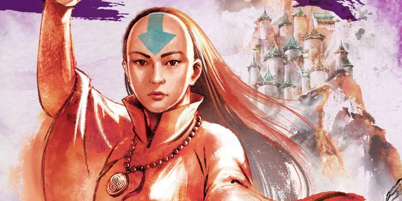 Avatar Yangchen from her Last Airbender book series
