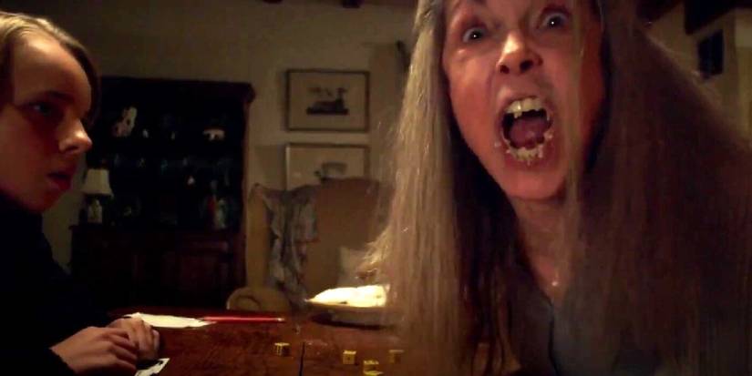 Deanna Dunagan as Nana The Visit Nana screaming Yahtzee