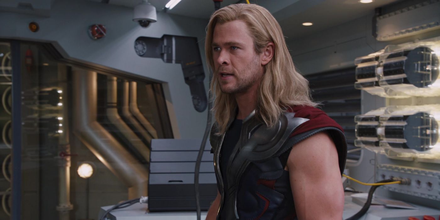 Chris Hemsworth as Thor in The Avengers (2012)