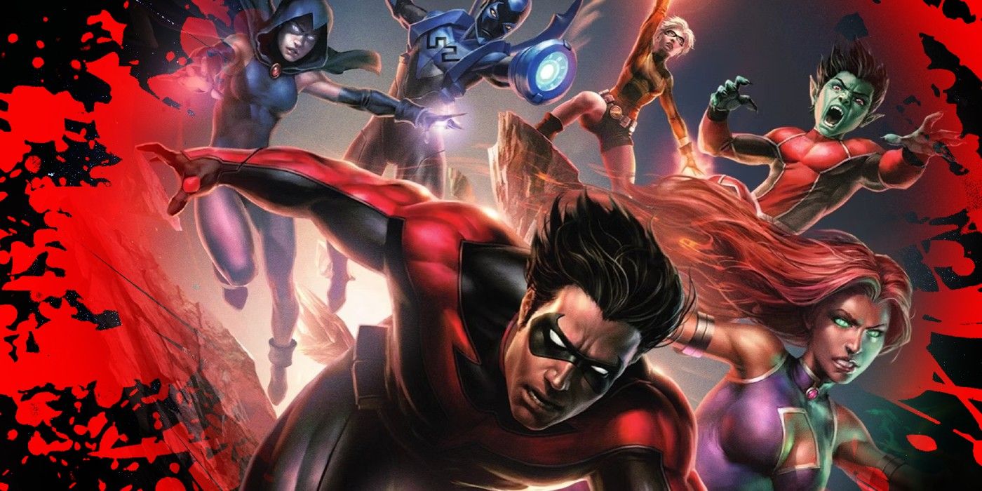 titans with blood splatter