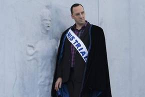 Buster stood next to Lucille Austero's body encased in concrete in Arrested Development's finale,