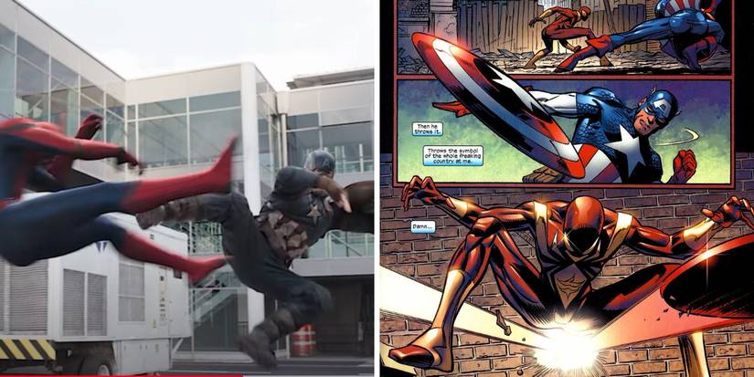 10 Captain America Marvel Comics Moments The MCU Recreated To Great Effect