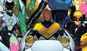 X-Men including Synch and Wolverine, from Rise of the Powers of X.