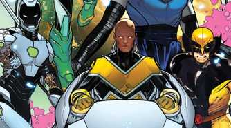 X-Men including Synch and Wolverine, from Rise of the Powers of X.