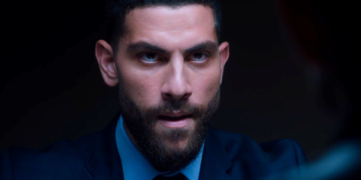 Zeeko Zaki as OA doing an interrogation in FBI