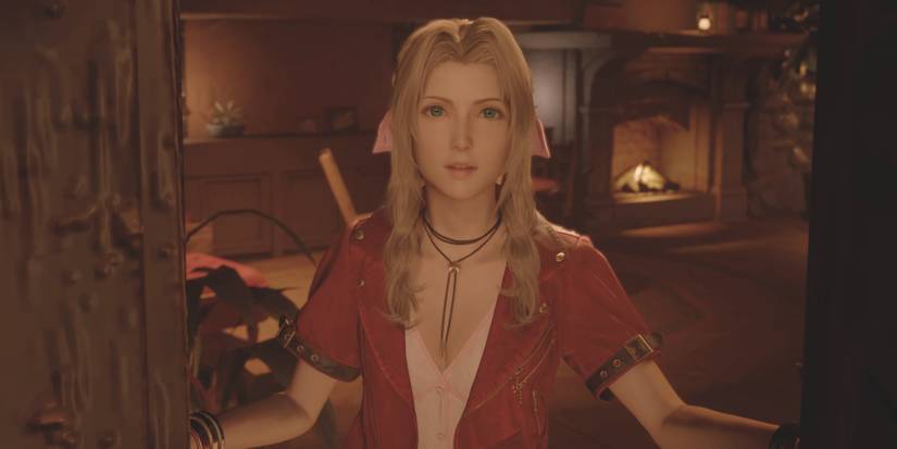 FF7 Rebirth: Who Aerith Is Really Talking To In Junon Inn