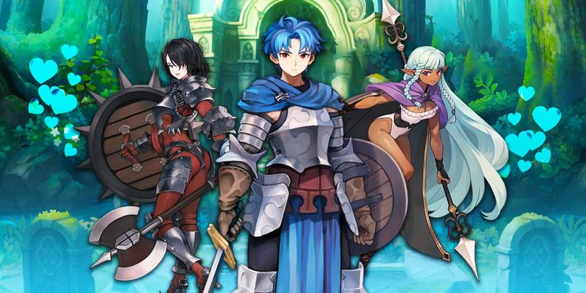 Alain with Berengaria and Rosalinde from Unicorn Overlord