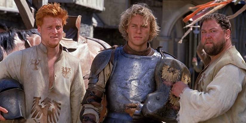 Wat, William, and Roland are standing alongside one another with confused expressions.