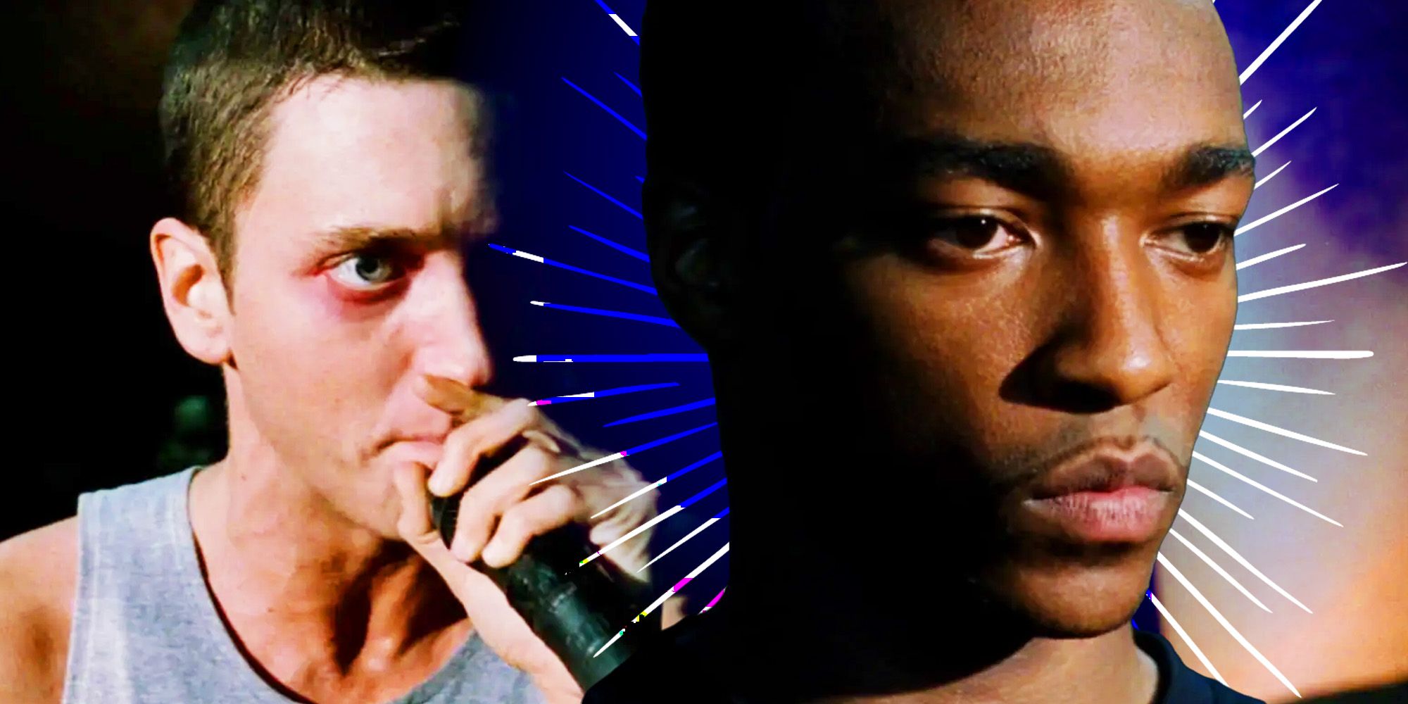 8 Mile: Eminem Used Anthony Mackie's Real Life Against Him In Rap Battle  Climax