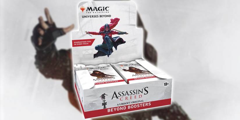 Assassin's Creed Magic: The Gathering Booster Boxes Have One Major Problem Assassin's Creed Magic: The Gathering Booster Boxes Have One Major Problem