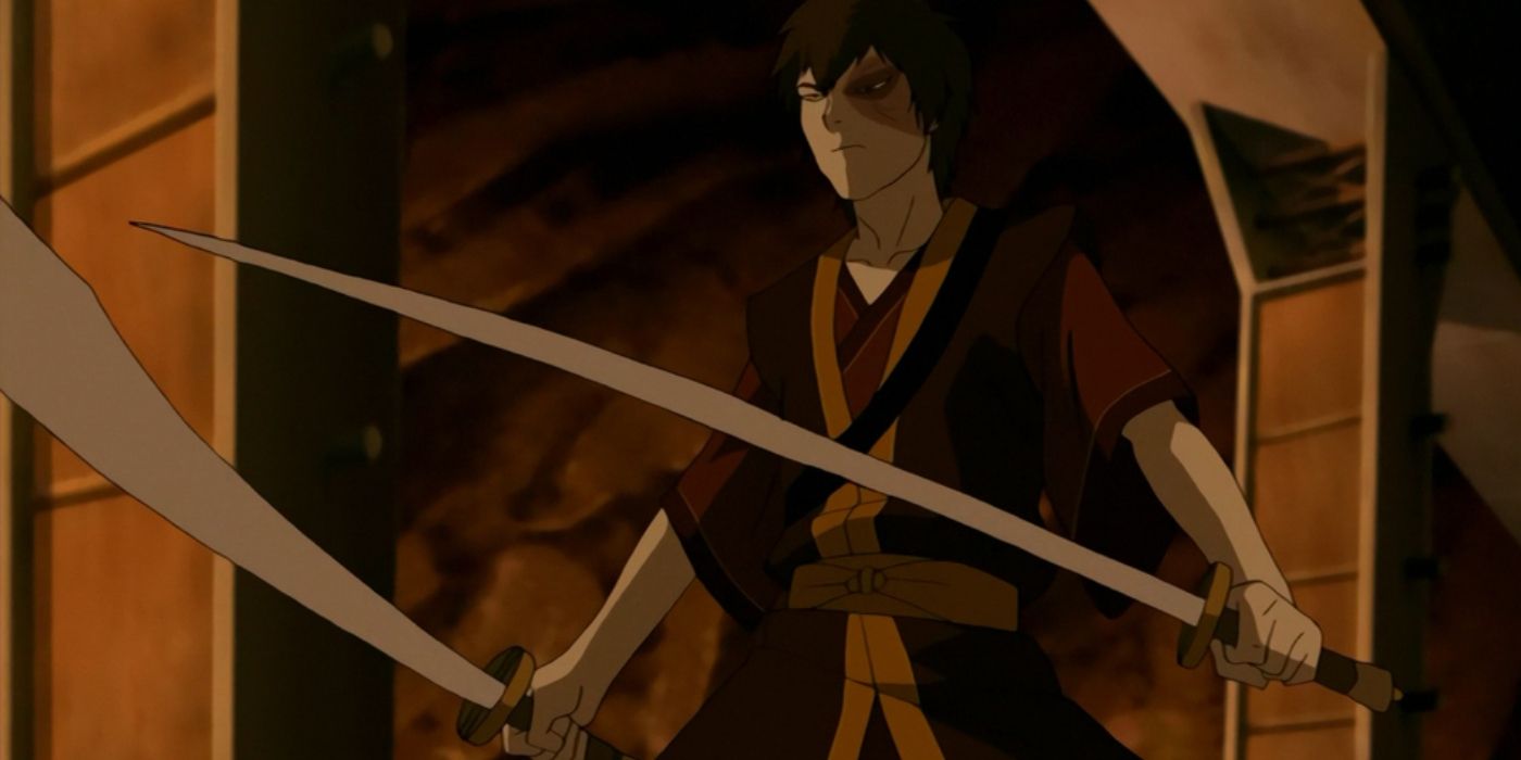 Avatar The Last Airbender Zuko Swords