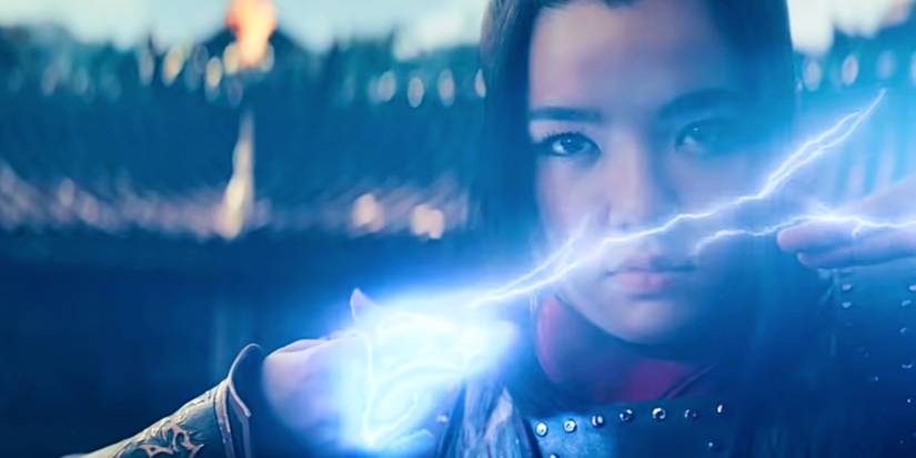 Azula uses ligthing generation in Netflix's Avatar The Last Airbender