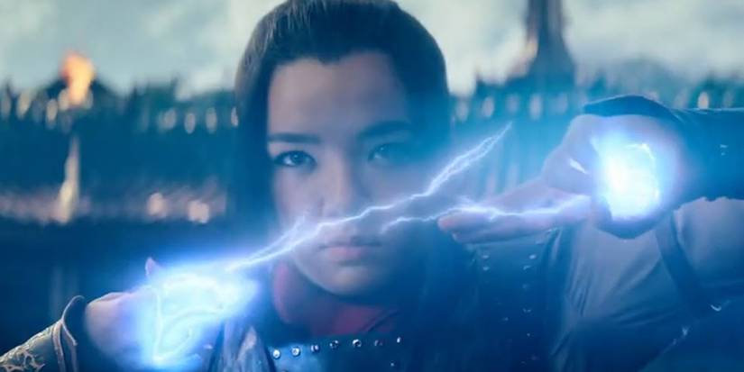 Azula using lightning generation in Netflix's Avatar The Last Airbender
