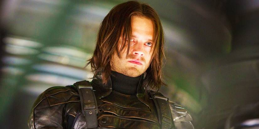 Bucky Barnes as the Winter Soldier in his full ᴀssᴀssin outfit in Captain America The Winter Soldier
