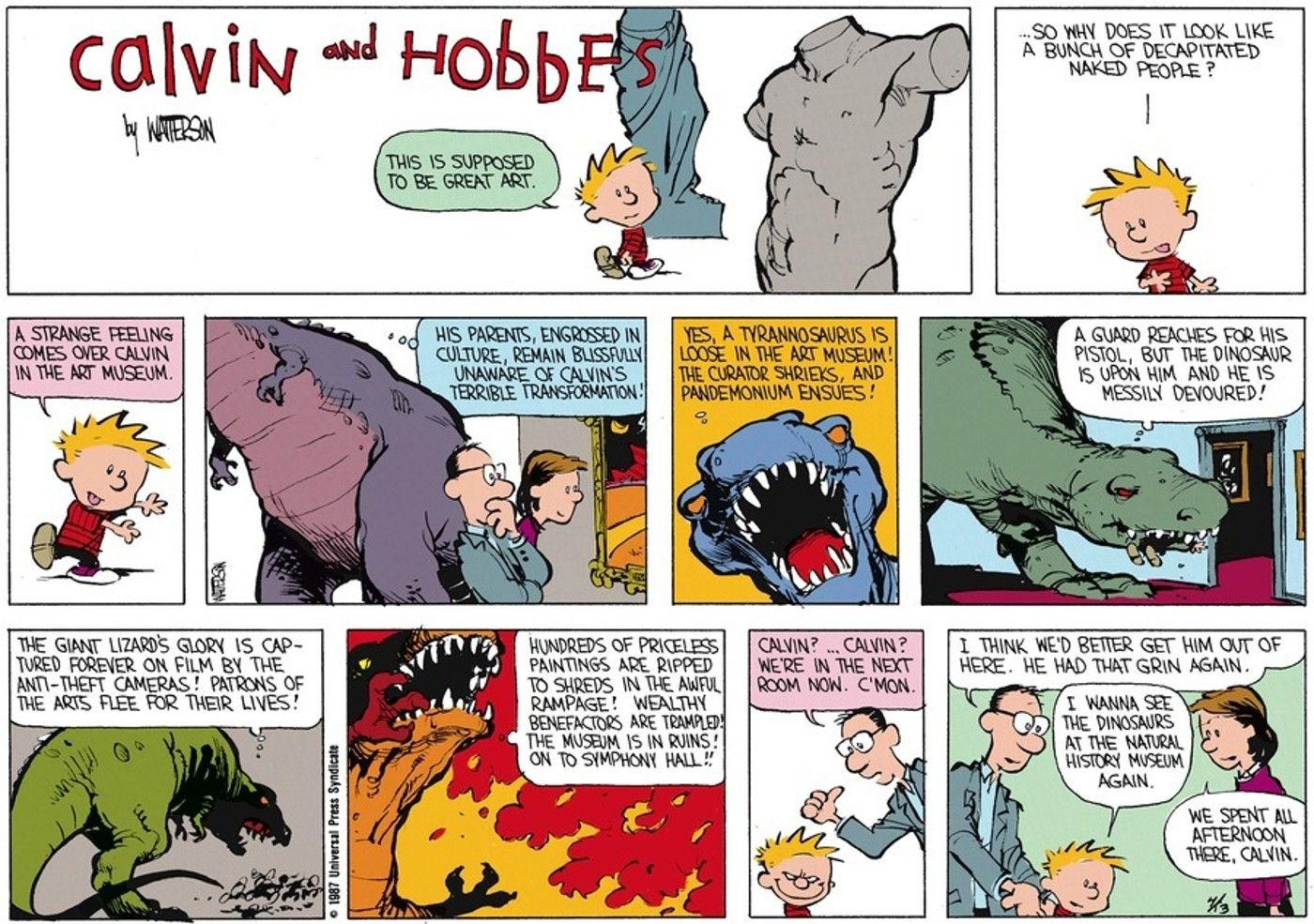Calvin And Hobbes' Creator On the 