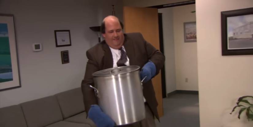 Kevin's famous chili in The Office