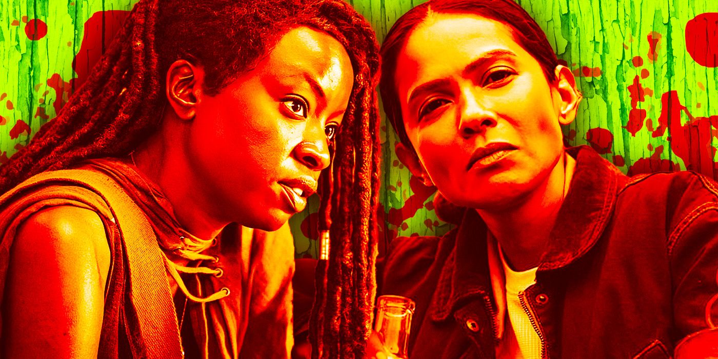 Custom image of Danai Gurira as Michonne and Lesley-Ann Brandt as Pearl Thorne in The Ones Who Live