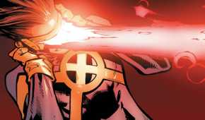 Teen Cyclops shoots optic blasts.