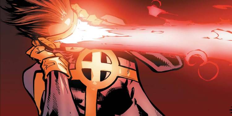 Teen Cyclops shoots optic blasts.